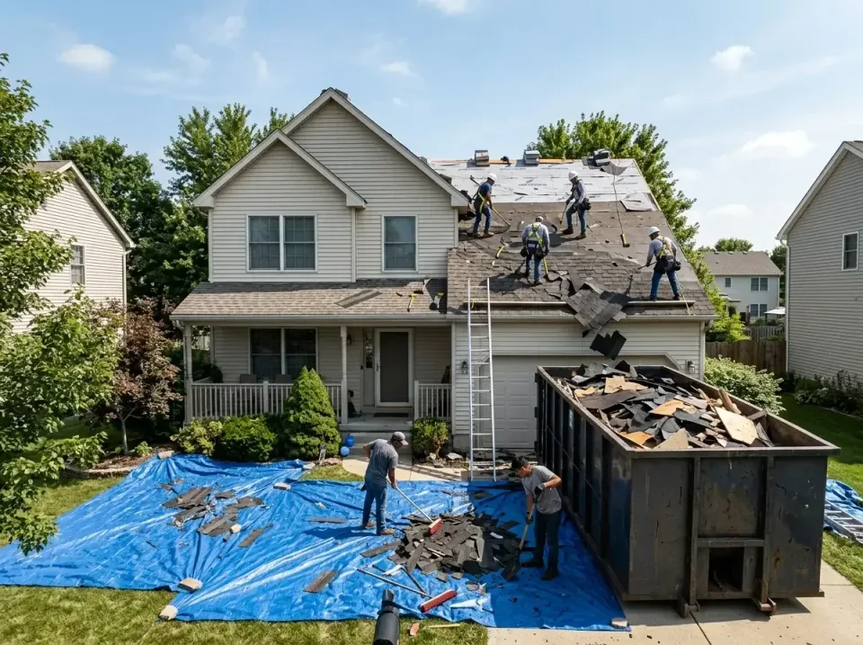 roof-replacement-debris-remova-004 — frequently asked questions, Cheapest Dumpster Rentals in Scottsboro, AL